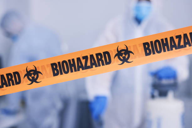 Professional Blood Cleanup technician working in Sloan, IA